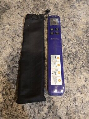 New Pandigital Handheld Wand Scanner Purple Device And Bag Only